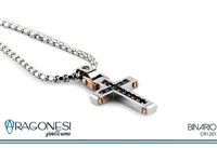 Collana Aragonesi Uomo Binario in Acciaio CR0101 - CR0101